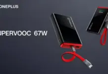 OnePlus представила SUPERVOOC 67W Power Bank с дисплеем