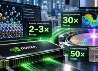Nvidia представила cuPotential для ускорения атомных симуляций в чипах