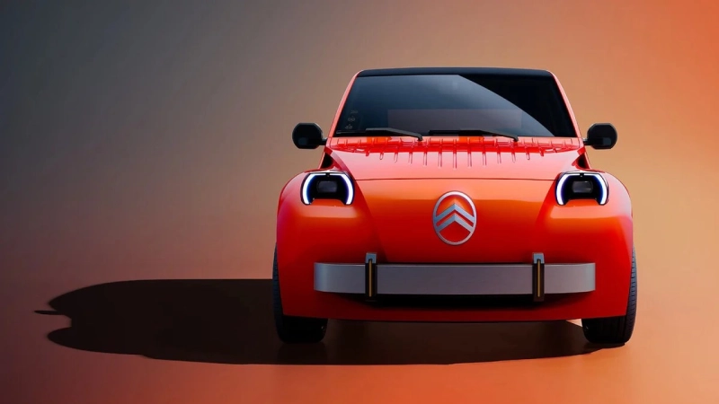 Около 15 000 евро: Citroën представил концепт электрического 2CV для выпуска в 2028 году