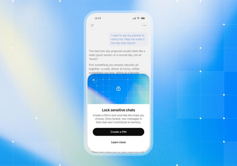 OpenAI добавила PIN-код для ChatGPT: теперь переписки можно спрятать за Face ID