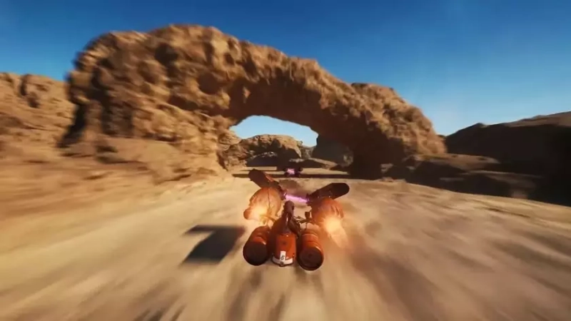 Новый Вступ Является Легендой в Кадрах: Star Wars: Galactic Racer