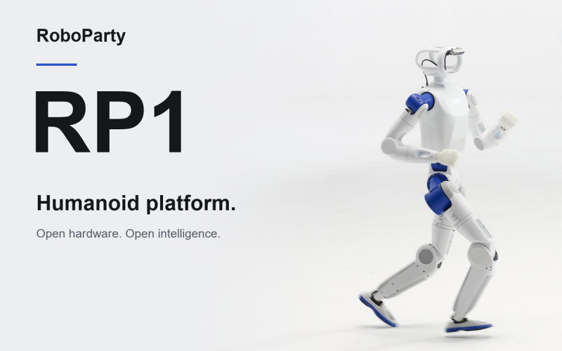 RoboParty представила RP1 — гуманоидного робота с открытым кодом