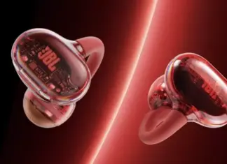 JBL випустила Soundgear Clips у лімітованому кольорі Tourmaline Red