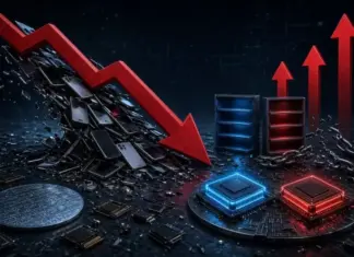 Рынок смартфонов упал на 20% из-за дефицита памяти