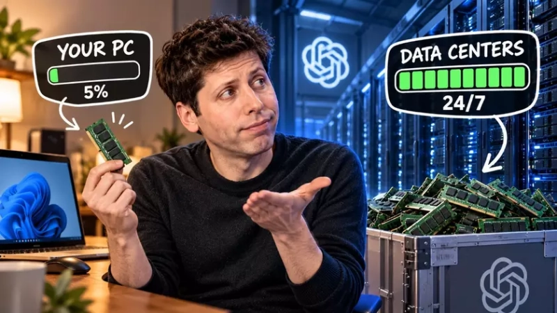 Память на паузе? Как OpenAI оценивает глобальные запасы DRAM