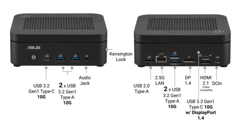 Тишина в компактном корпусе: ASUS представила безвентиляторный NUC 14 Essential с поддержкой DDR5