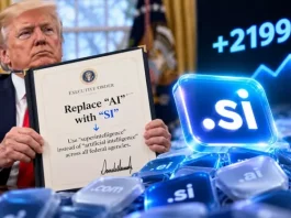 Трамп перейменував AI на SI: як президентський указ спровокував доменний бум і перевернув ринок Словенії