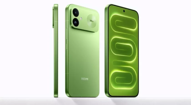Смартфон Redmi K100 в зеленом цвете