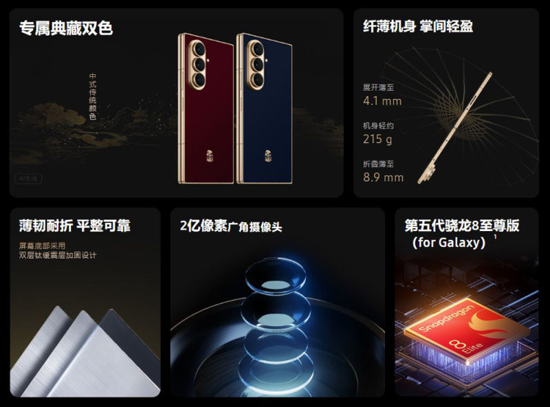 Золото, спутники и Snapdragon 8 Elite Gen 5: Samsung выпустила люксовый W27