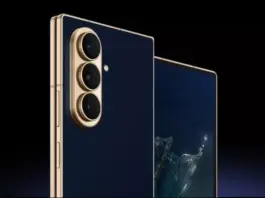 Samsung представила люксовый складной смартфон W27 для Китая