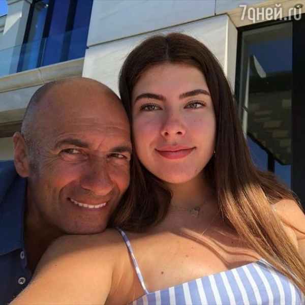Игорь Крутой с дочерью