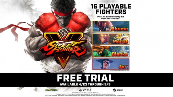 Подарок на майские праздники: Street Fighter 5 станет бесплатной на две недели