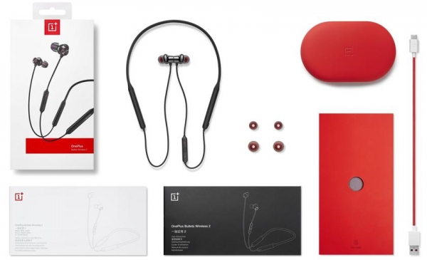 OnePlus Bullets Wireless 2: беспроводные наушники с быстрой зарядкой, автономностью до 14 часов и ценником в $100