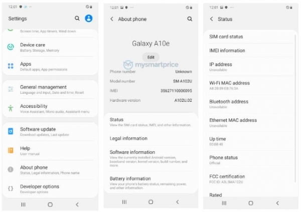 «Ультрабюджетник» Samsung Galaxy A10e готов к выходу: новинку заметили в FCC