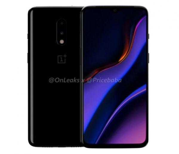 Похож на OnePlus 6T: в сети появились качественные рендеры стандартной версии OnePlus 7