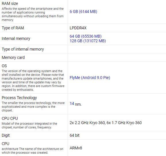 Meizu 16Xs полностью рассекречен за 4 дня до анонса: «монобровь», Snapdragon 712 и тройная камера