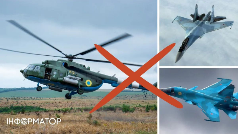 Стали известны подробности исторического боя в небе над РФ: украинские ПВО приземлились Ми-8, Су-34 и Су-35, 9 пилотов погибли